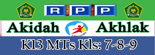 RPP K13 Akidah Akhlak MTs Kelas 7,8,9 Semester 1 dan 2