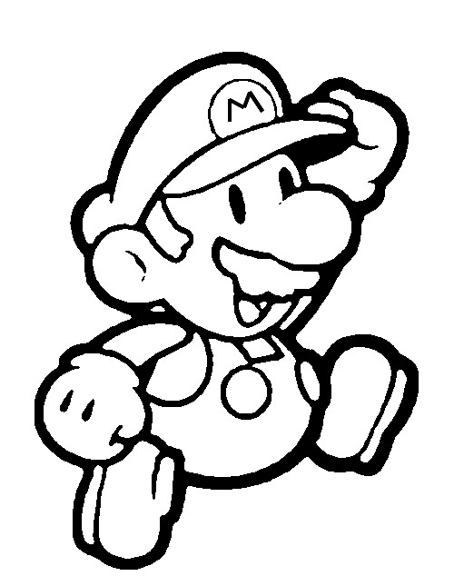 Free Printable Coloring Pages - Cool Coloring Pages: Super Mario ...