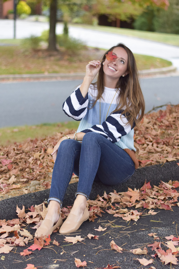 Birdies starling leather flat Clearance