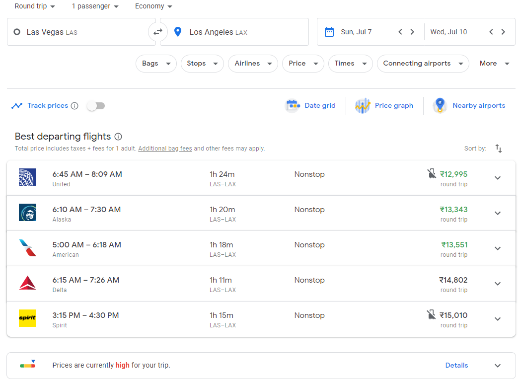FIND PLANE TICKETS ON GOOGLE FLIGHTS visual data 2