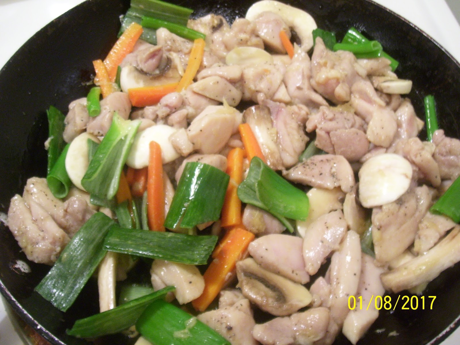 Kitchen With a Purpose Thai Style Ginger Chicken With Vegetables Recipe