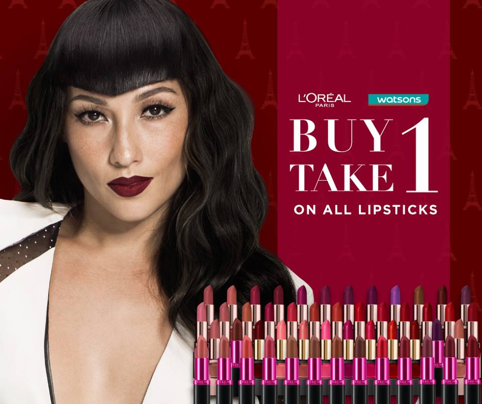 Manila Shopper Maybelline, CoverGirl, L'Oreal, NYX, Revlon, Etude House International Lipstick