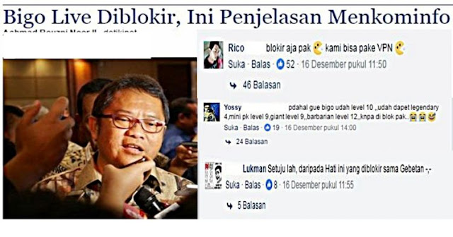 Bigo Live Diblokir, Reaksi Netizen Asli Lucu... Bigo Live Diblokir, Reaksi Netizen Asli Lucu...