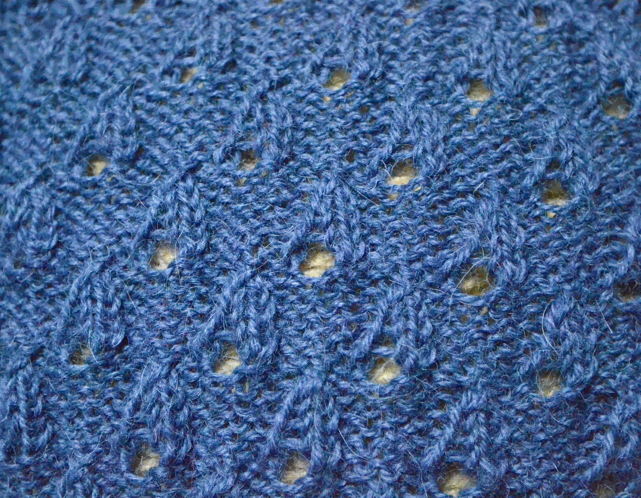 Knitting Novice The Weekly Swatch Bud Lace Knit Stitch Pattern / Knit
