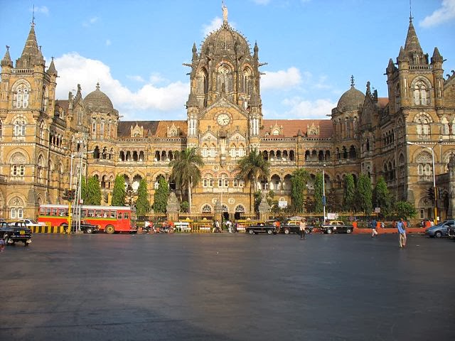 Chhatrapati Shivaji Terminus Railway Station, Mumbai, India