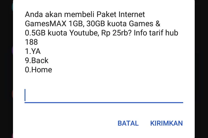 Kode Dial Terbaru Paket GamesMax 