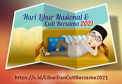 Libur Nasional dan Cuti Bersama Tahun 2021 Sejumlah 23 Hari