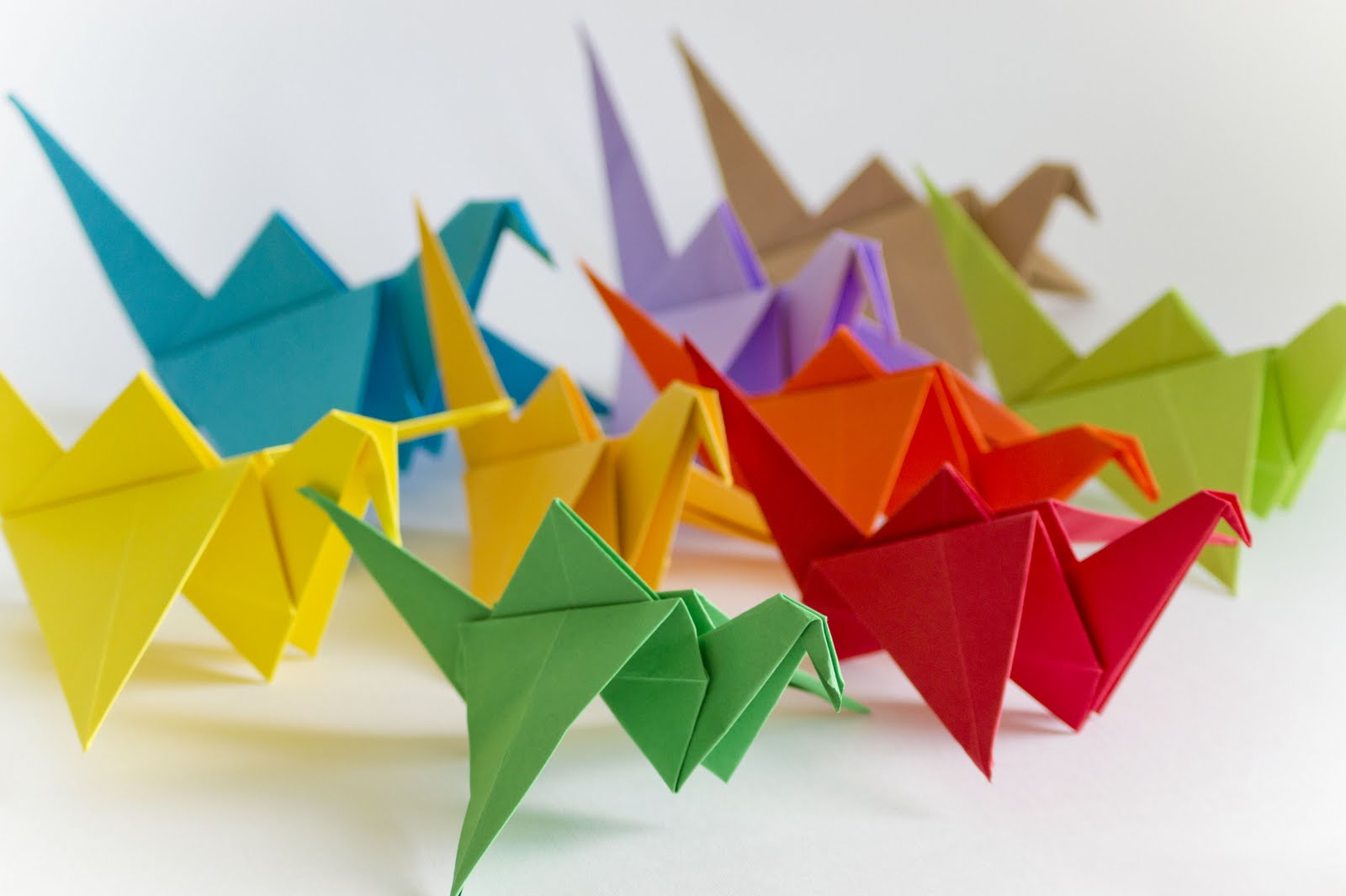 Оригами. Оригами в детском саду. Первые оригами