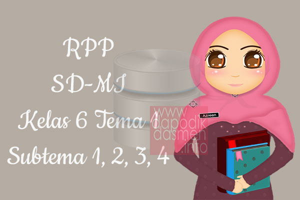 RPP Tematik SD/MI Kelas 6 Tema 1 Subtema 1 2 3 4 Semester 1 RPP Tematik SD/MI Kelas 6 Tema 1 Subtema 1 2 3 4 Semester 1, Download RPP Kelas 6 Tema 1 Subtema 1 2 3 4 Kurikulum 2013 SD/MI Revisi Terbaru, RPP Silabus Tematik Kelas 6