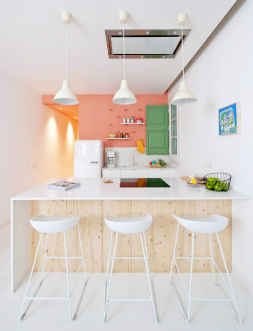 Nota de color en la cocina | Decoración