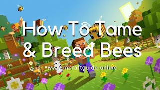 bees in minecraft