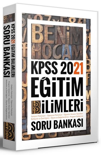 Benim Hocam 2021 KPSS Eğitim Bilimleri Soru Bankası PDF indir
