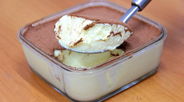 Leckere Rezepte: 10 Minuten Vanillecreme Dessert mit Mascarpone
