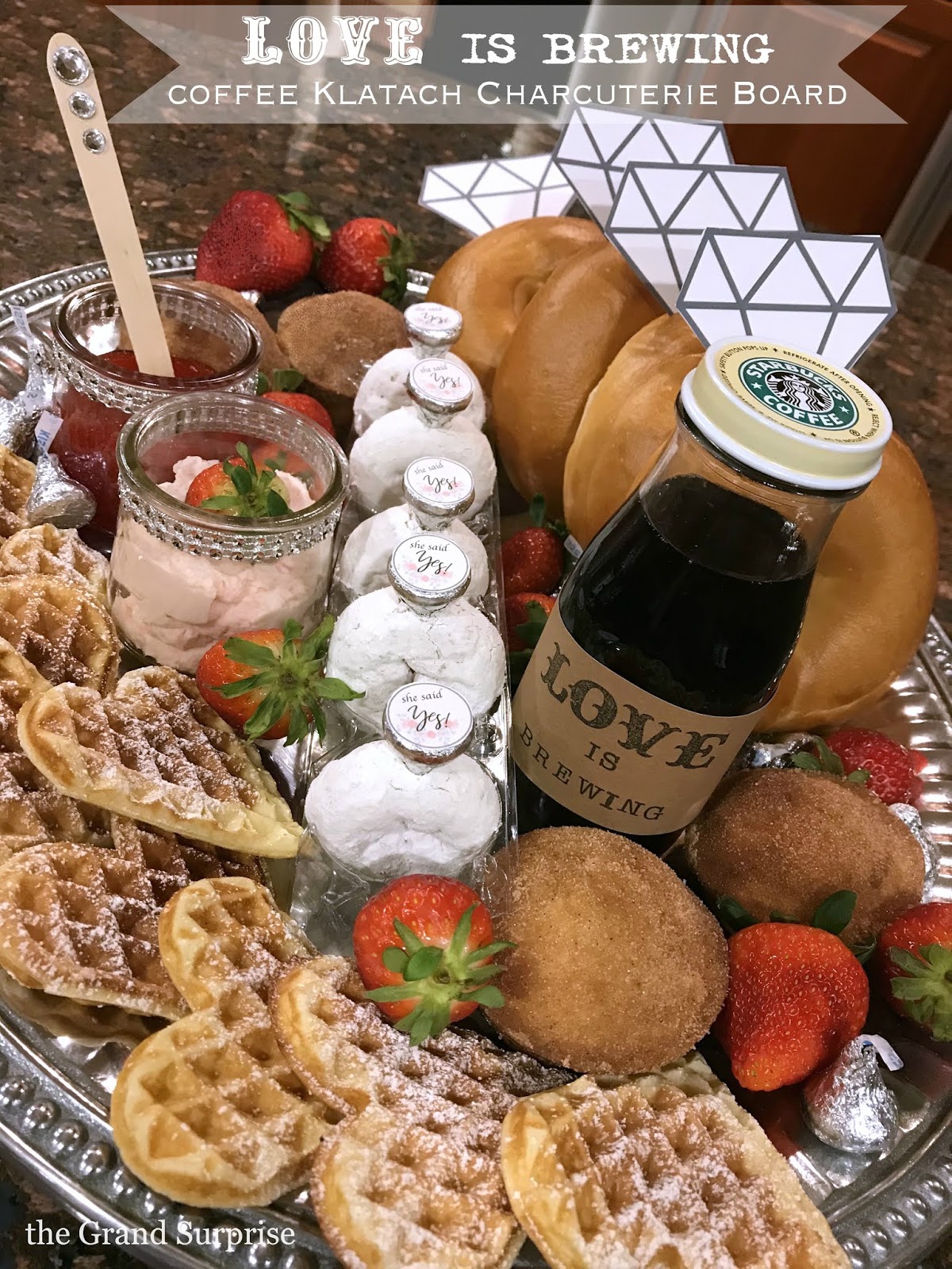 the Grand Surprise! Coffee Klatch Charcuterie Board