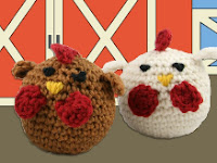 PATRON GRATIS POLLO AMIGURUMI 1098