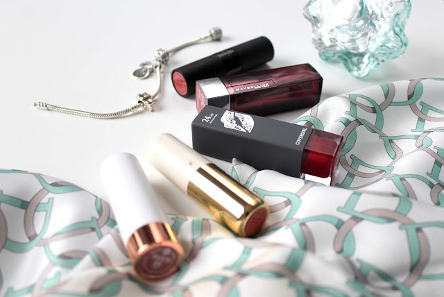 5 Drugstore Lipsticks I'm obsessing about / Polished Polyglot