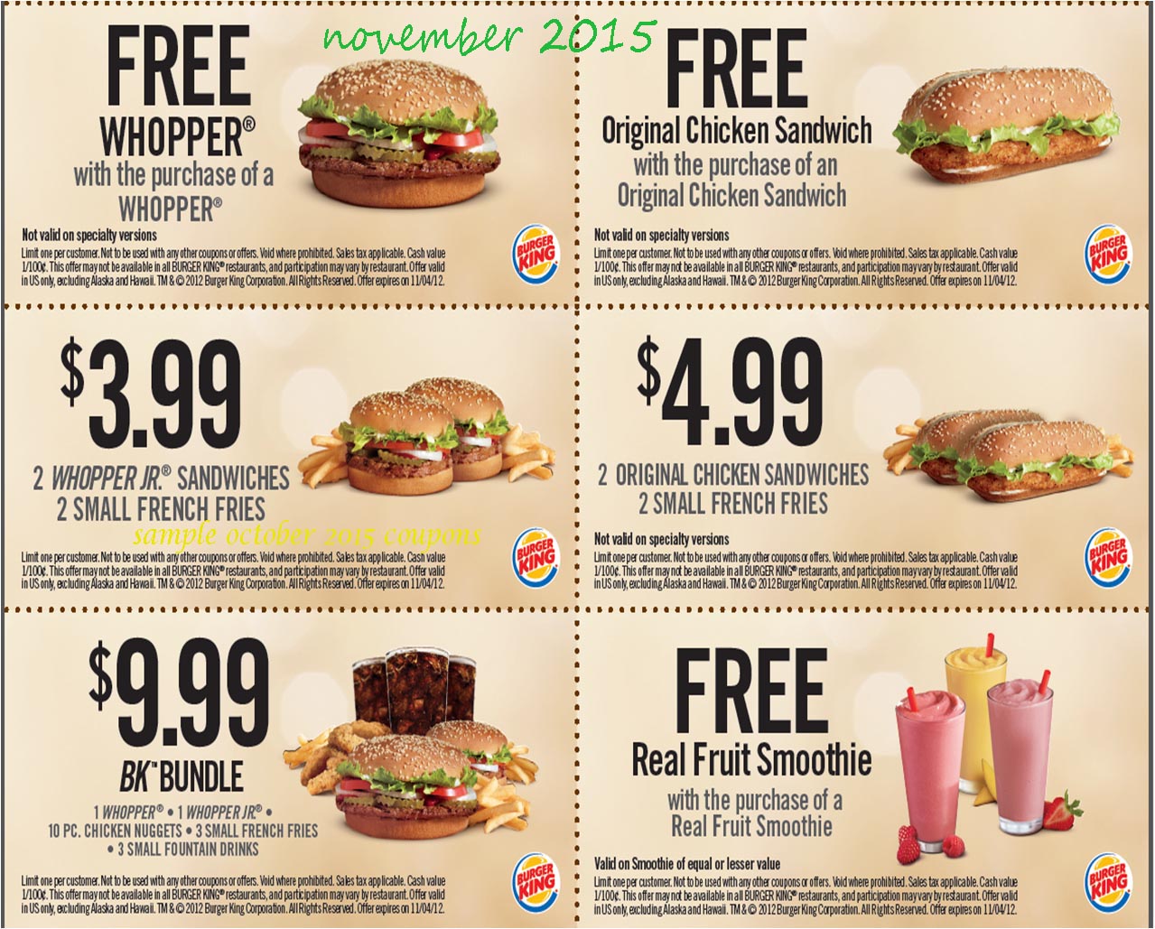 burger king coupons six flags