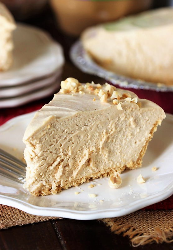 Fluffy NoBake Peanut Butter Pie The Kitchen is My Playground