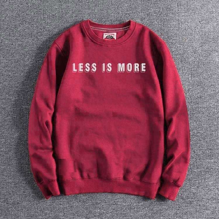 Áo Sweater Less Is More SW01