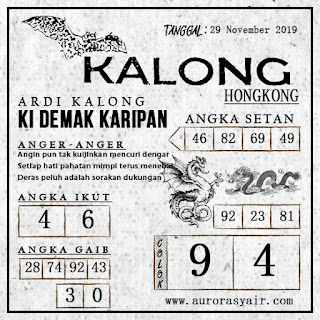 Syair Hk 29 November 2019 Prediksi Hk 29 November 2019