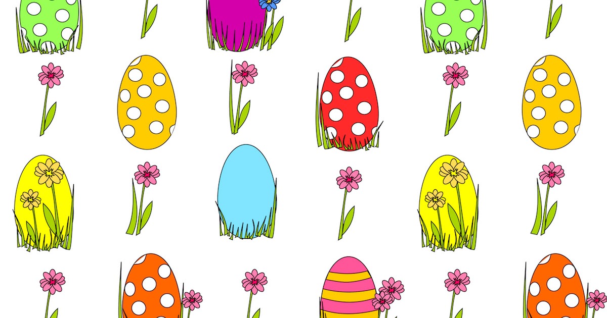 Free digital Easter scrapbooking paper ausdruckbares Geschenkpapier