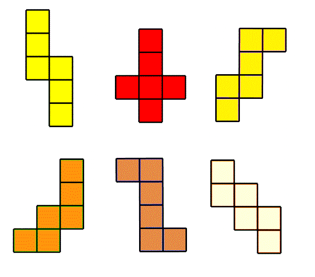 MEDIAN Don Steward mathematics teaching: nets of a cube