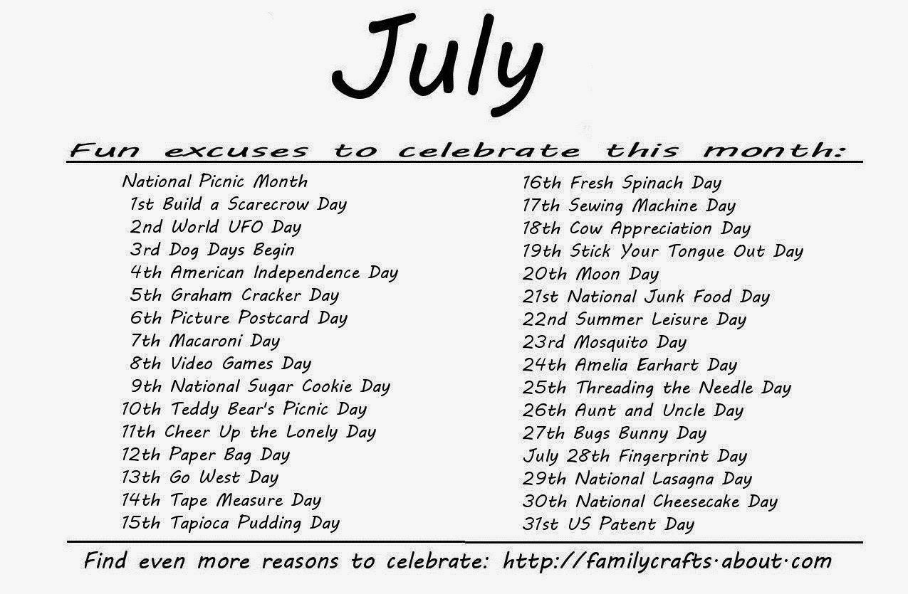 July Holidays And Events In The United States - Rezfoods - Resep ...