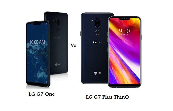 lg g7 one vs lg g7 thinq specs