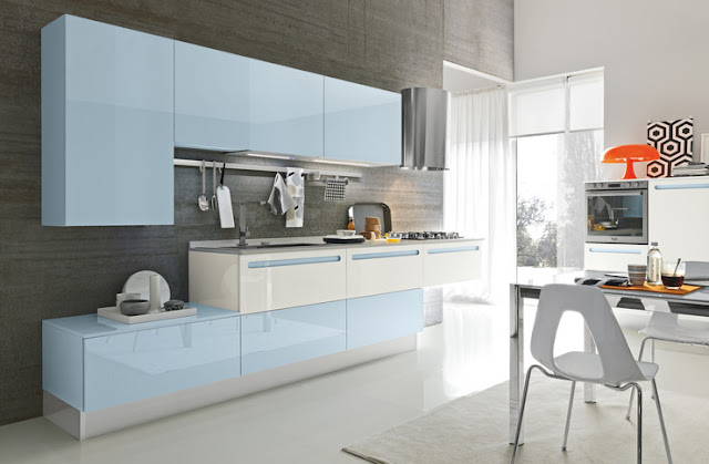 cocina blanca y azul recordcucine11 cocina recordcucine11