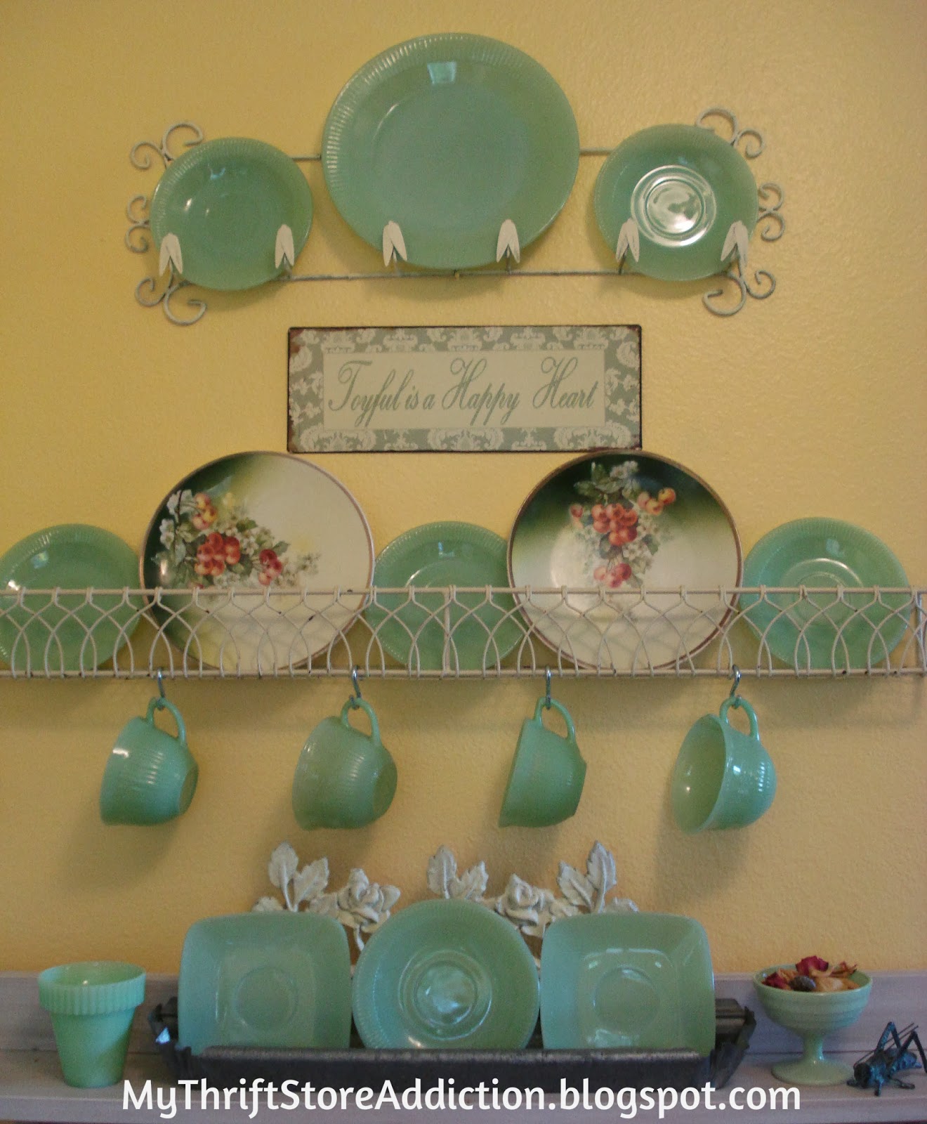 Vintage jadeite collection