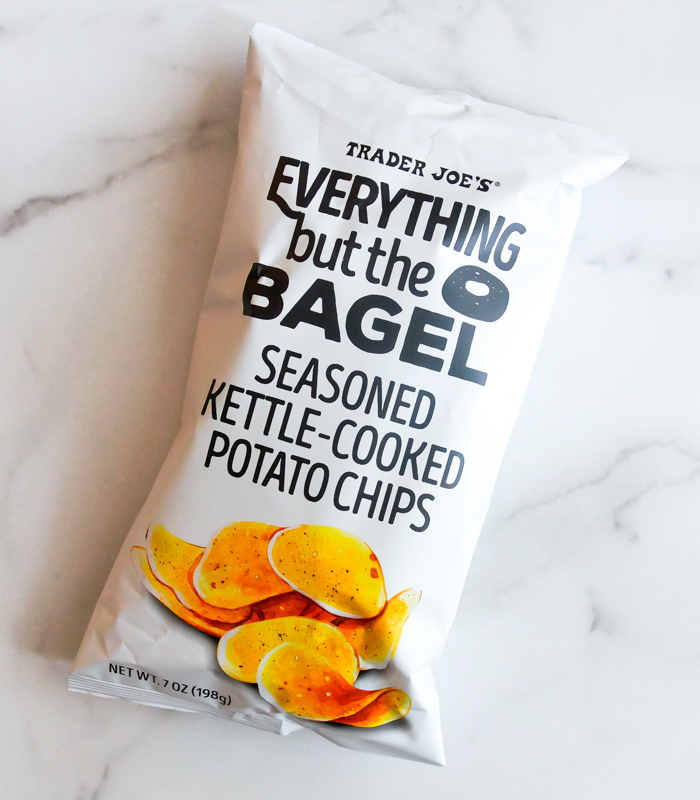 Trader Joe's Everything But the Bagel Potato Chips Review Sweet on