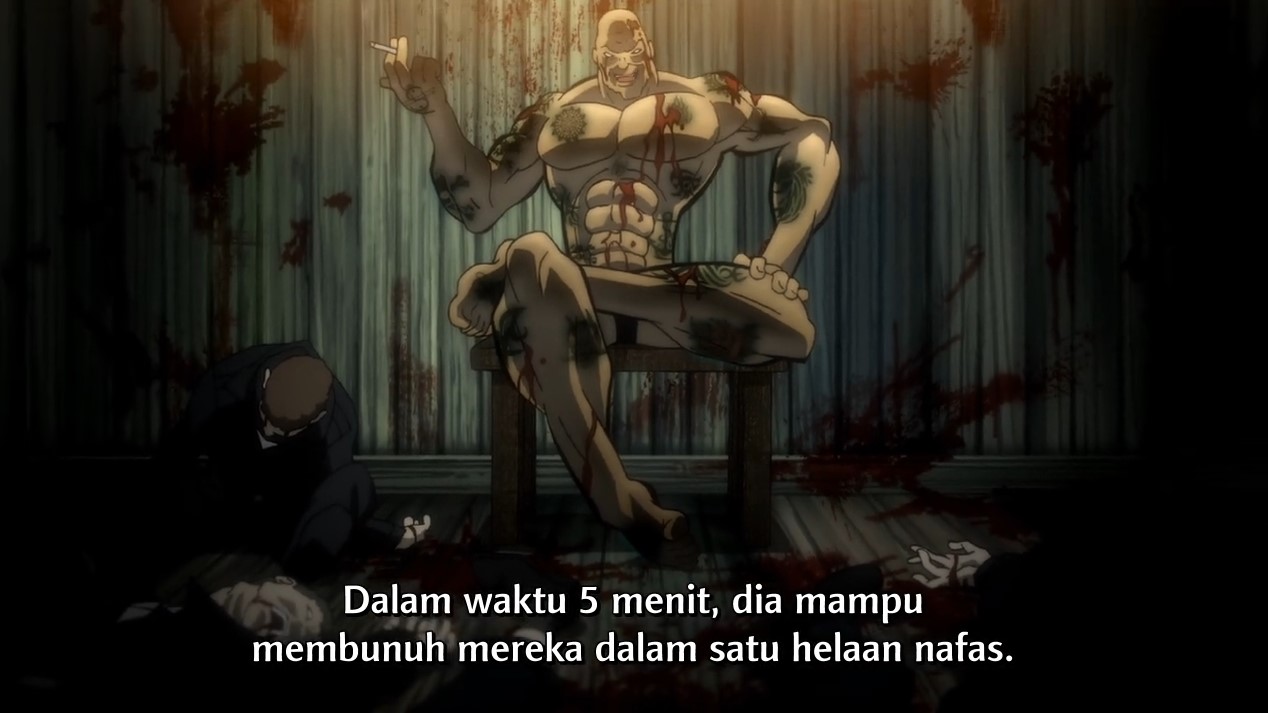 Download anime batch ganres sports sub indo Baki Episode 01 Subtitle Indonesia - Black Avelic