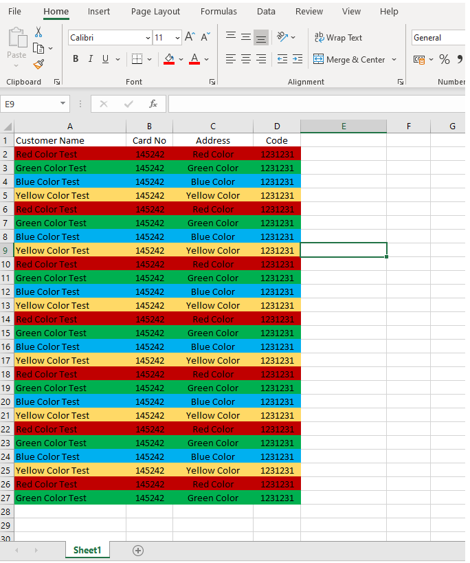 Best Color Combinations For Excel Tables Hot Sex Picture