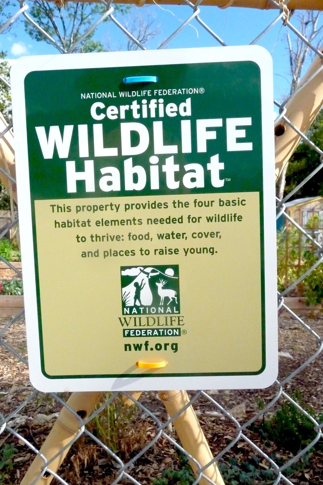 UT Gardening Committee: NWF Wildlife Habitat Certification