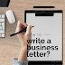 How to write a business letter?