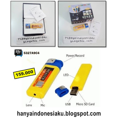 Kamera Pengintai Bentuk Korek Api , bisa merekam tersembunyi | Belanja ...