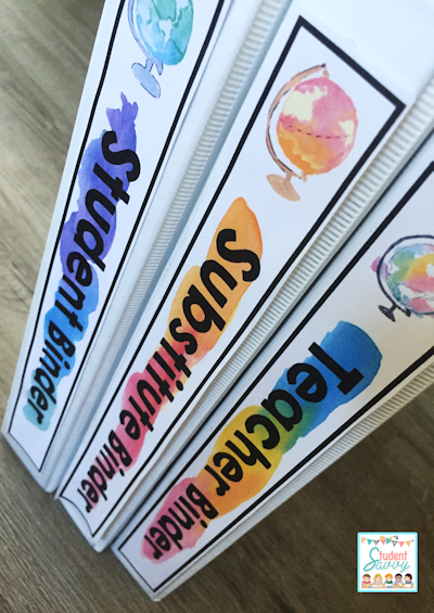 Teacher Binders - Tips & Free Resources! – Student Savvy