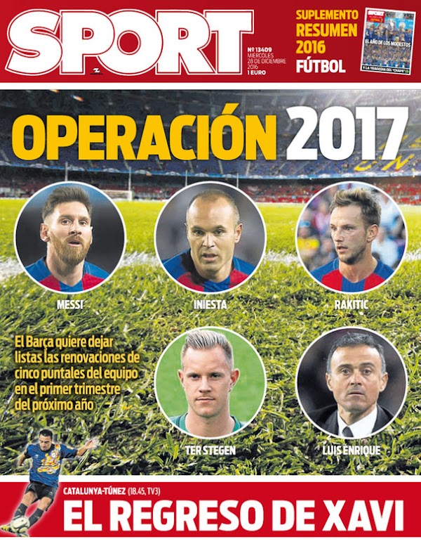 FC Barcelona, Sport: "Operación 2017"