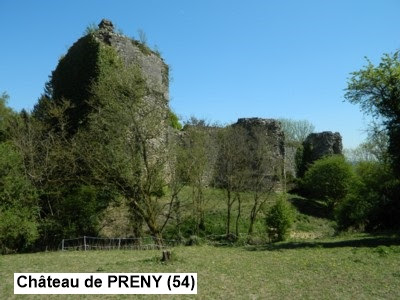 Châteaux-forts, abbayes, monuments antiques et personnages historiques de Lorraine et  d'Alsace