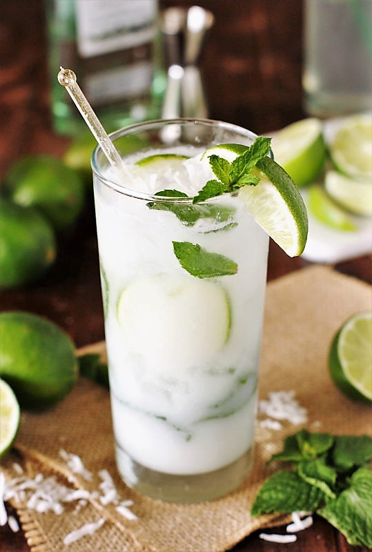 Coconut Mojitos | The Kitchen is My Playground