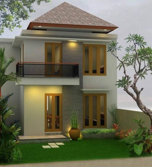 60 Desain Rumah Minimalis 2 Lantai Tipe 36