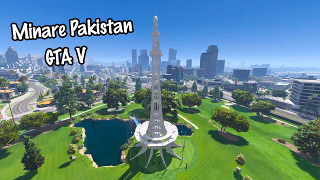  Minar e Pakistan Mod in GTA 5 