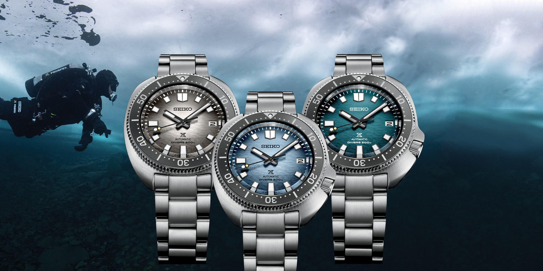 Built For The Ice Diver: New U.S. Special Edition Seiko Prospex Automatic Divers' Watches Inspired By Daring Explorers
