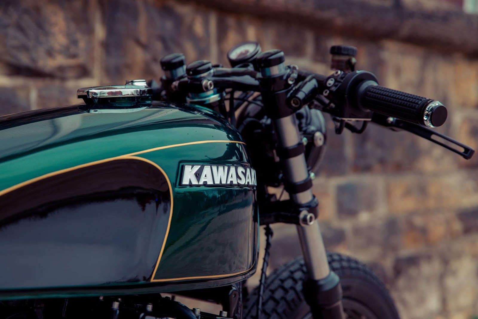 Kawasaki z650 кастом