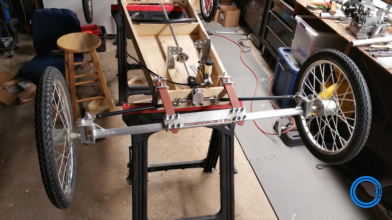 Cycle Kart Design Front End 1 Go Aluminum