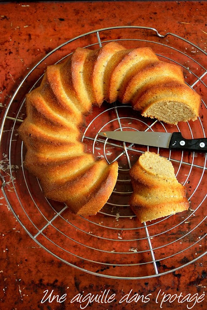 gâteau-couronne-farine T 110-fève tonka