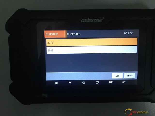 OBDSTAR ODO MASTER car list
