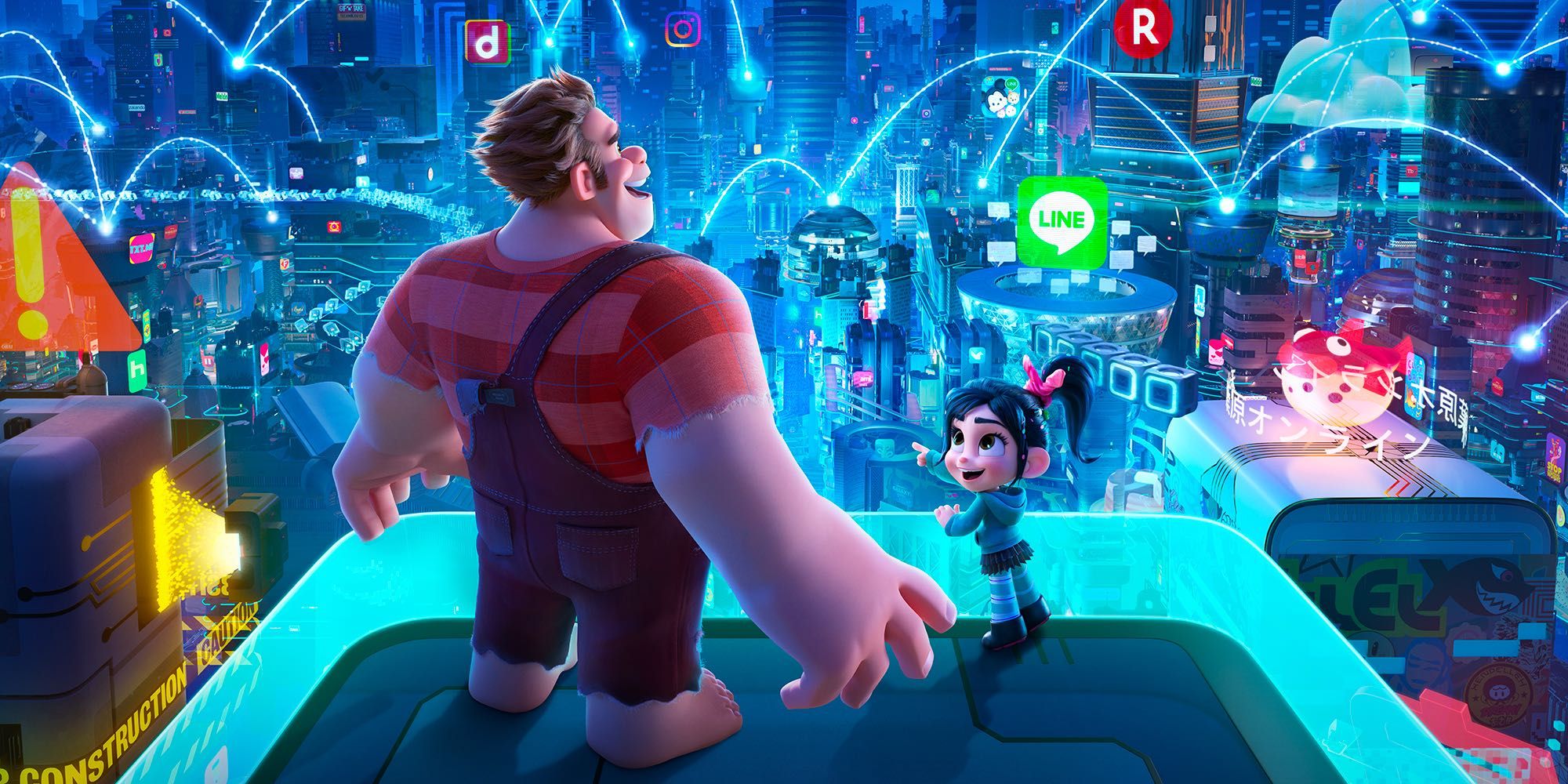 Elokuvalippuja: Disney Klassikot 56: Räyhä-Ralf valloittaa internetin