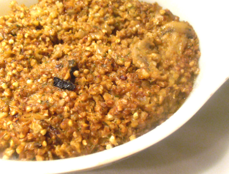 Kasha Mixed Mushroom Gratin Lisa's Kitchen Vegetarian Recipes