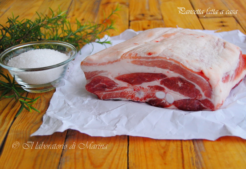 IL LABORATORIO DI MARINA ΦΤΙΑΧΝΩ ΣΠΙΤΙΚΗ ΠΑΝΤΣΕΤΑ // PANCETTA TESA